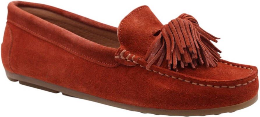 Ctwlk. Stijlvolle Alencon Loafers voor Orange