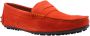 Ctwlk. Stijlvolle Alencon Loafers voor Vrouwen Orange Dames - Thumbnail 3