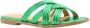 Ctwlk. Blauwe Bessen Muil Sandalen Green Dames - Thumbnail 3
