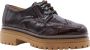 Ctwlk. Stijlvolle Veterschoen Olaf Brown Dames - Thumbnail 1
