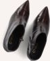 CTWLK Victoria Enkellaarsjes Enkelboots met rits Dames Bruin - Thumbnail 2