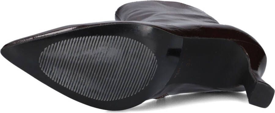 CTWLK Victoria Enkellaarsjes Enkelboots met rits Dames Bruin - Foto 2