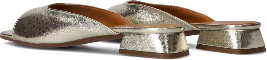 CTWLK Villa Slippers Dames Goud