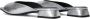 Ctwlk. Zilveren Villa Slippers Gray Dames - Thumbnail 2