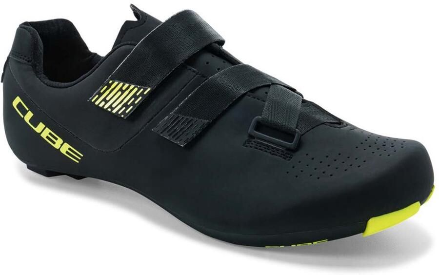 Cube Fietsschoenen RD Sydrix Sportschoenen Met klittenband Zwart Lime
