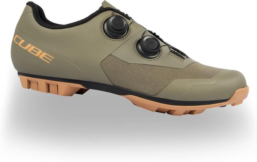 Cube Fietsschoenen Peak Pro olijf
