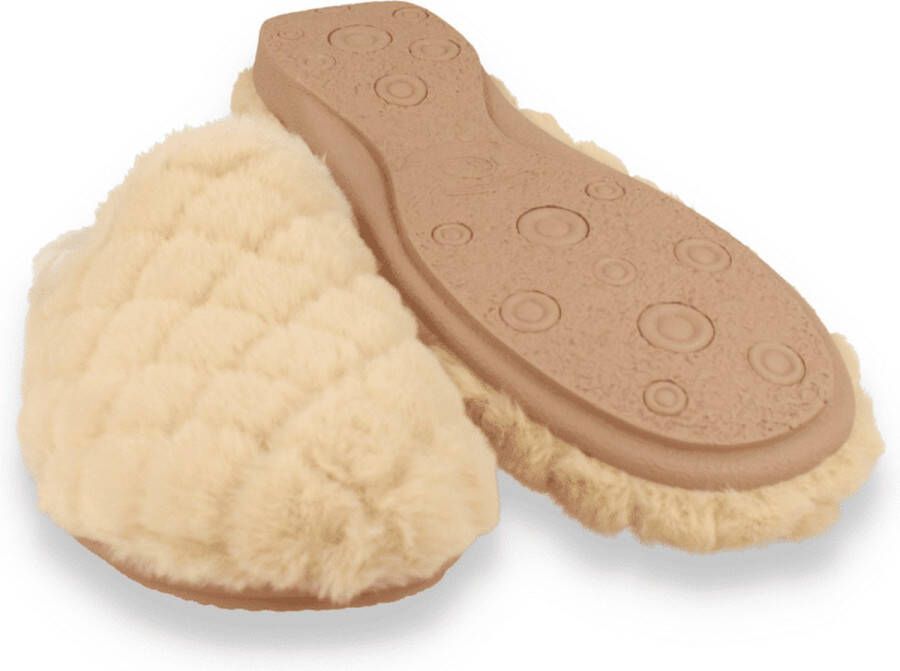 CUMBRES Dames Pantoffel Beige