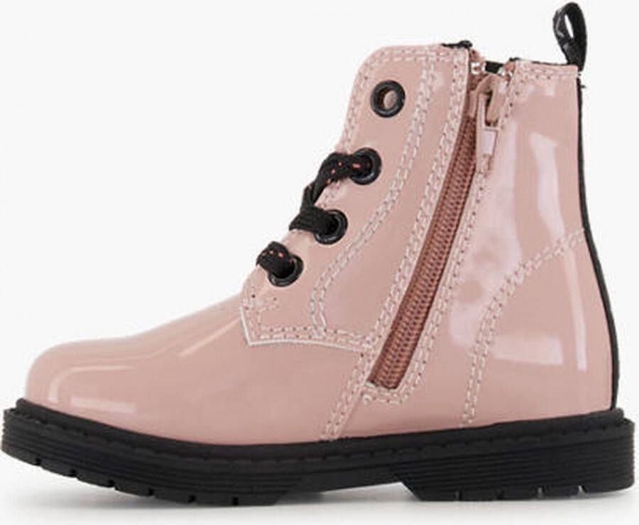 Cupcake Couture lak veterboots lichtroze