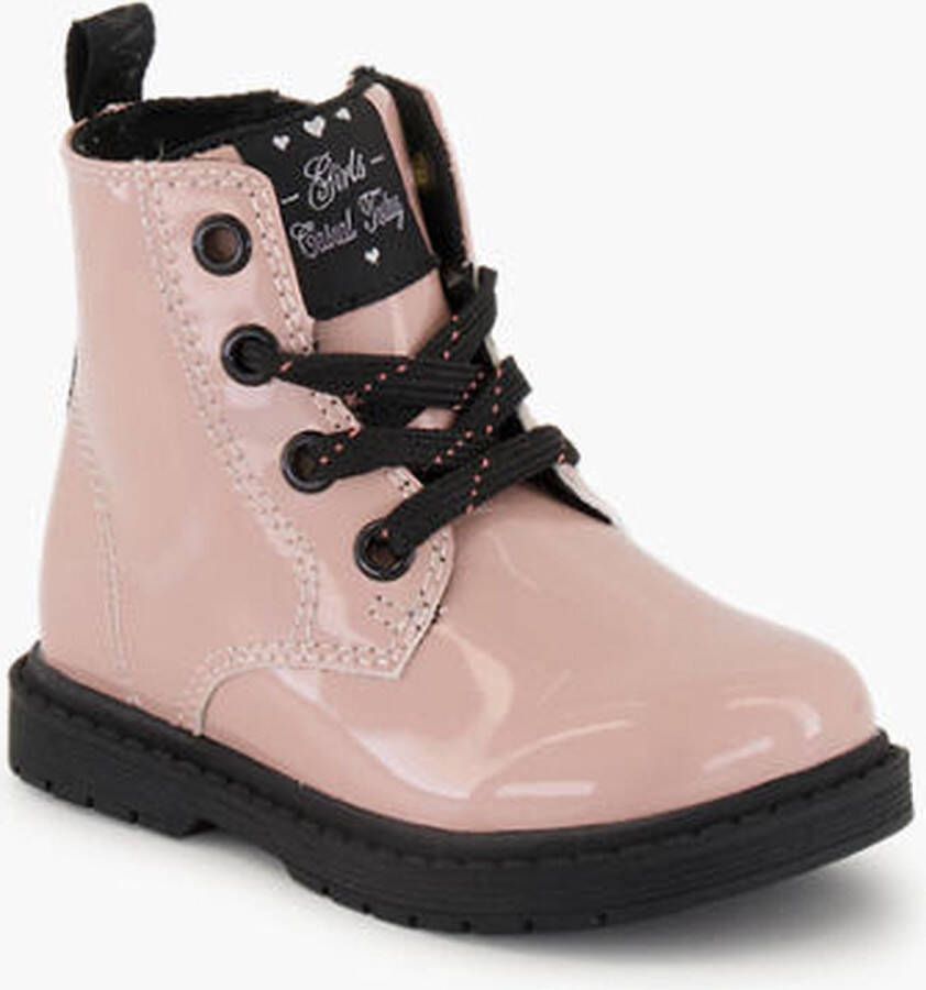 Cupcake Couture lak veterboots lichtroze
