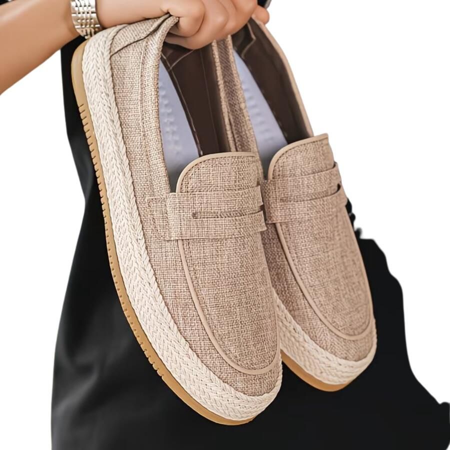 Currero Loafers Heren Met Hak Herenschoenen Instappers Schoenen Lichtgeel
