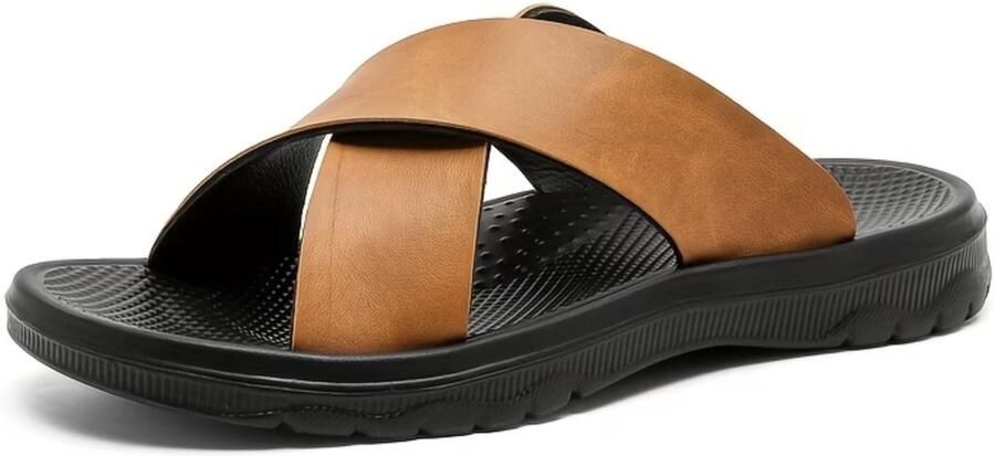 Currero Sandalen Heren Slippers Pantoffels Schoenen Badslippers Kurkuma