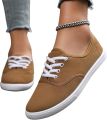 Currero Schoenen Dames Sneakers Comfortabel Slippers Casual Volwassenen Lichtbruin - Bruin
