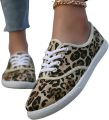 Currero Schoenen Dames Sneakers Comfortabel Slippers Casual Volwassenen Luipaardprint