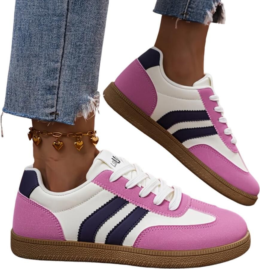 Currero Schoenen Dames Sneakers Comfortabel Slippers Casual Volwassenen Roze - Foto 1