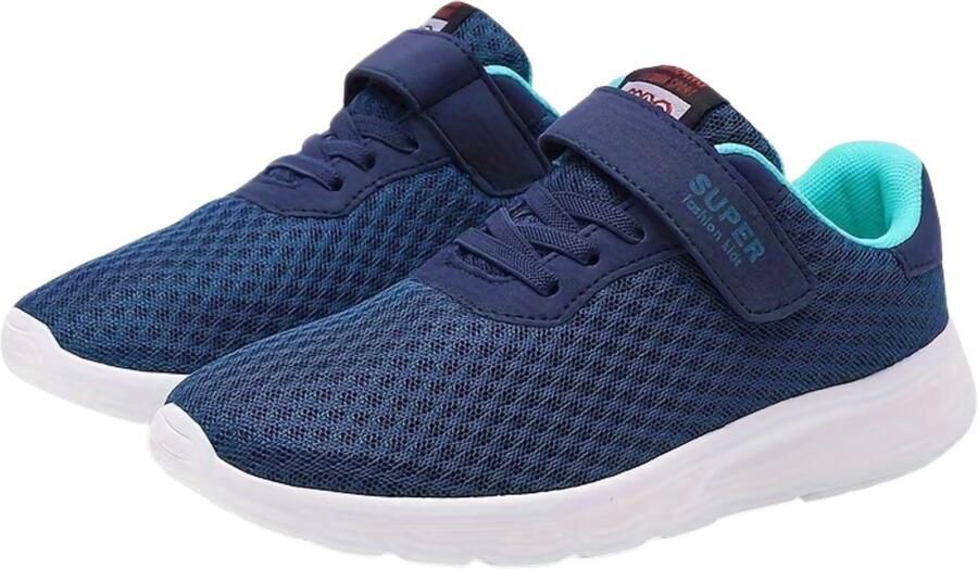 Currero Schoenen Jongens Sneakers Comfortabel Wandelschoenen Casual Kinder Schoenen Blauw