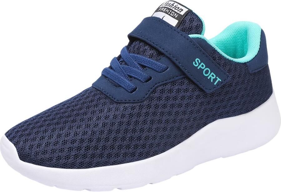 Currero Schoenen Jongens Sneakers Comfortabel Wandelschoenen Casual Kinder Schoenen Diepblauwe Maan
