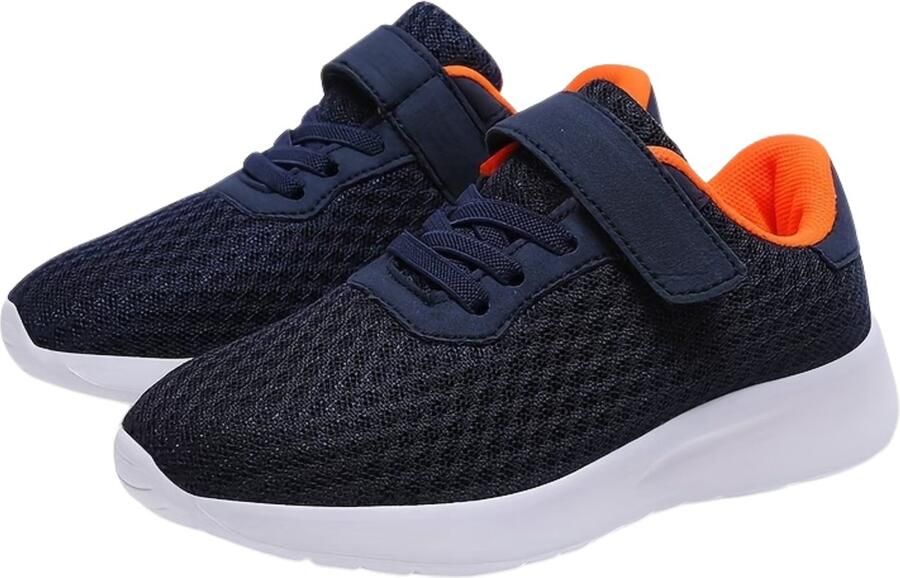 Currero Schoenen Jongens Sneakers Comfortabel Wandelschoenen Casual Kinder Schoenen Marineblauw