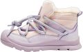 Currero Snowboots Jongens Sneeuwlaarzen Kinderen Winterlaarzen Jongens Gevoerde Winterschoenen Waterdicht Antislip Zool Warm Gevoerd Kinderlaarzen Lichtpaars - Lichtpaars