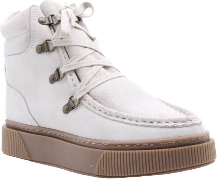 Cycleur De Luxe Endo Veterboots Laarzen Met Veters Dames Beige