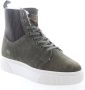 Cycleur De Luxe Dames Sneaker Hoog Fartlek Dark Green Black MULTICOLOR - Thumbnail 1
