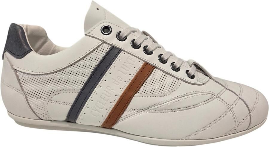 Cycleur De Luxe CDLM201203 Sneakers Wit Leer Heren Wit