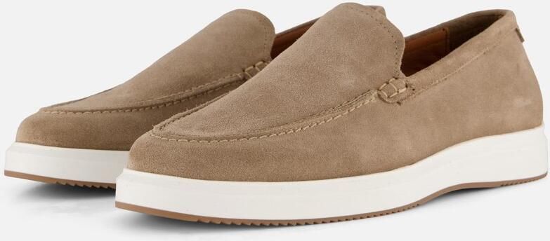 Cycleur De Luxe D Instappers taupe Suède