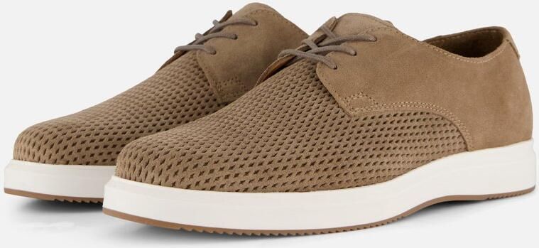 Cycleur De Luxe D Veterschoenen taupe Suède Heren