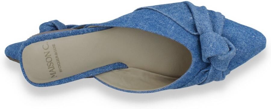 Cycleur De Luxe Dames Slipper Lily Jvams Suede BLAUW - Foto 2