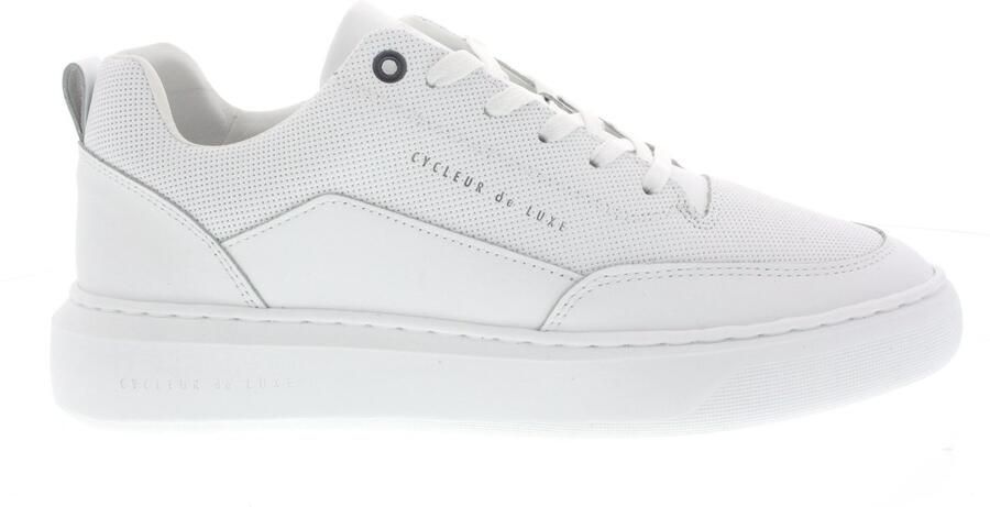 Cycleur de Luxe Witte lage sneakers voor heren White