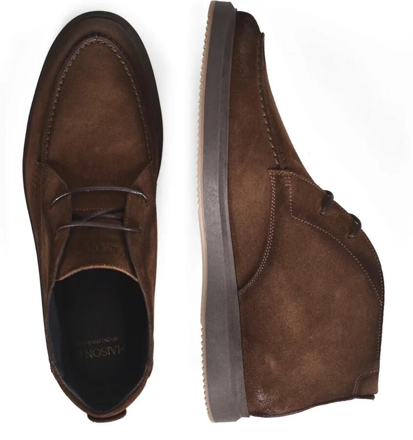 Cycleur De Luxe Heren Veterboot Atlas CDLM252295 Donkerbruin Suede