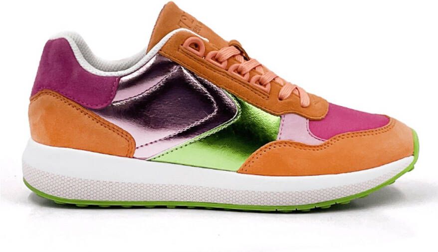 Cycleur De Luxe Dames Sneaker Flora Coral Reef Greenery MULTICOLOR