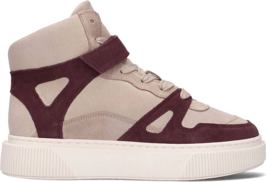 Cycleur De Luxe Mur Hoge sneakers Dames Beige