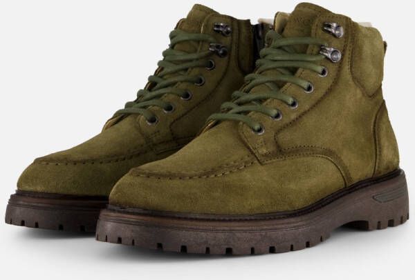 Cycleur De Luxe S2 Veterschoenen groen Suede