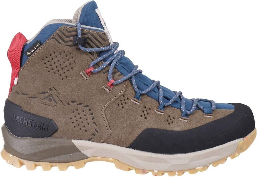 Dachstein Westgrat MC GTX WM 1925 Mid wandelschoenen lichtbruin blauw rood