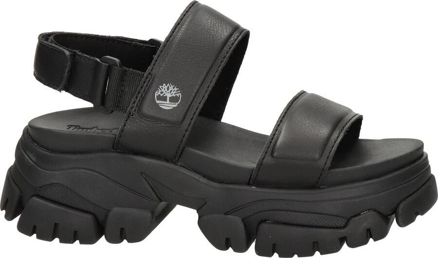 Dad Sandals Adley Way Sandal 2 Band Sandalen Dames Zwart - Foto 4