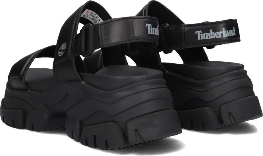 Dad Sandals Adley Way Sandal 2 Band Sandalen Dames Zwart - Foto 3