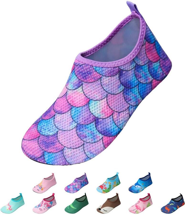 Dailygoods Badschoenen voor Meisjes Sneldrogend en Antislip Strandschoenen