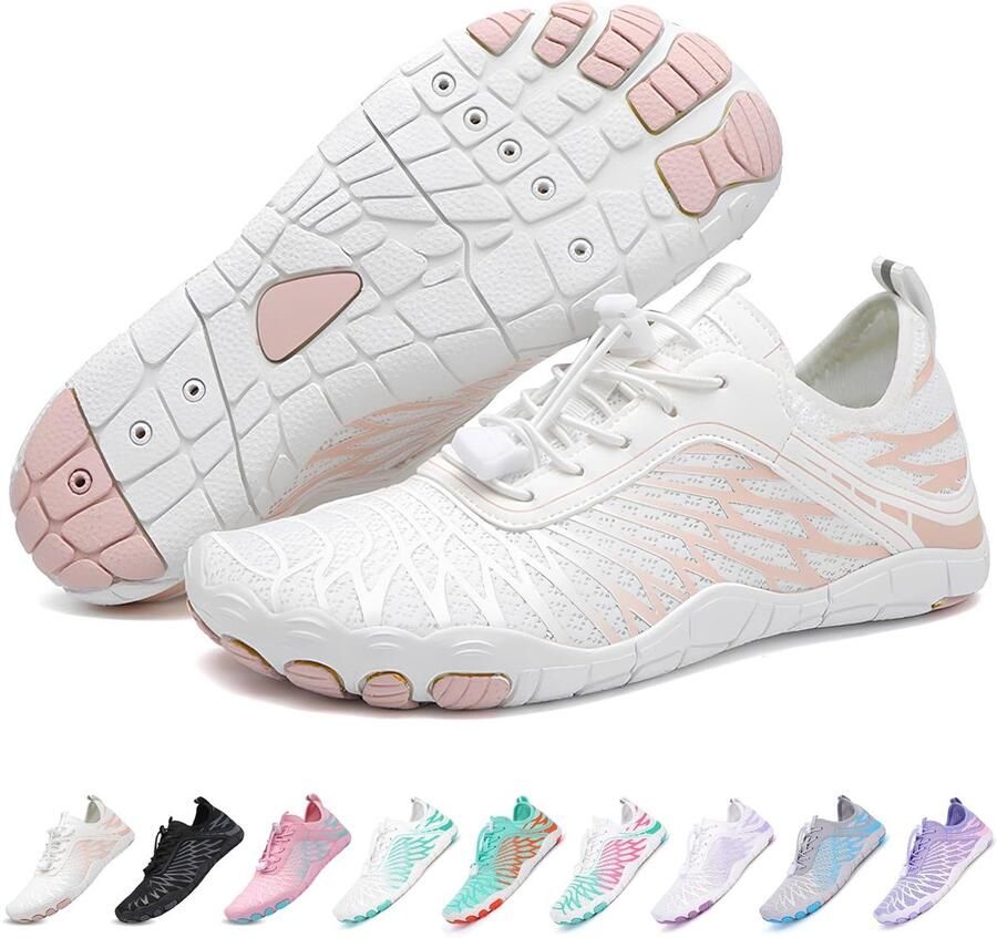 Dailygoods- Blotevoetenschoenen Sneldrogend Waterschoenen Antislipzool Lichtgewicht Brede Teenbox Comfortabel en Flexibel