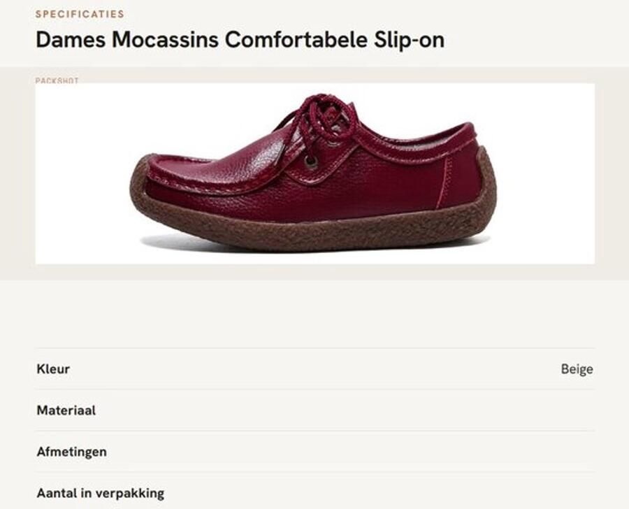 Dailygoods- Loafers Dames Comfort Mocassins Slip-on Casual Mode Lage Hak