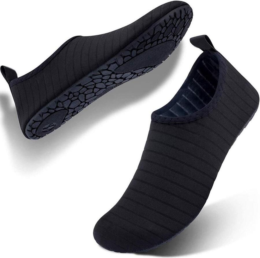Dailygoods- Waterschoenen voor Neopreen Rubberen Zool Afzwemschoenen Strand Snorkelen 3 mm Dikke Zool Aqua-schoenen