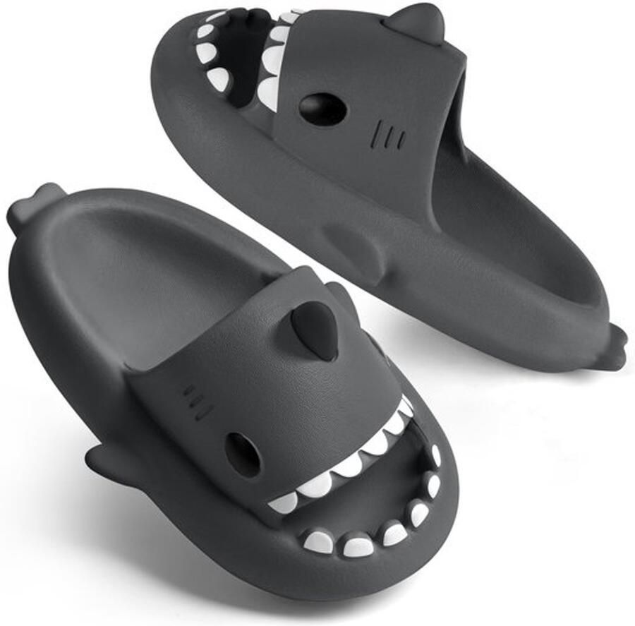 Dailygoody Comfortabele antislip pantoffels Haaienpantoffels