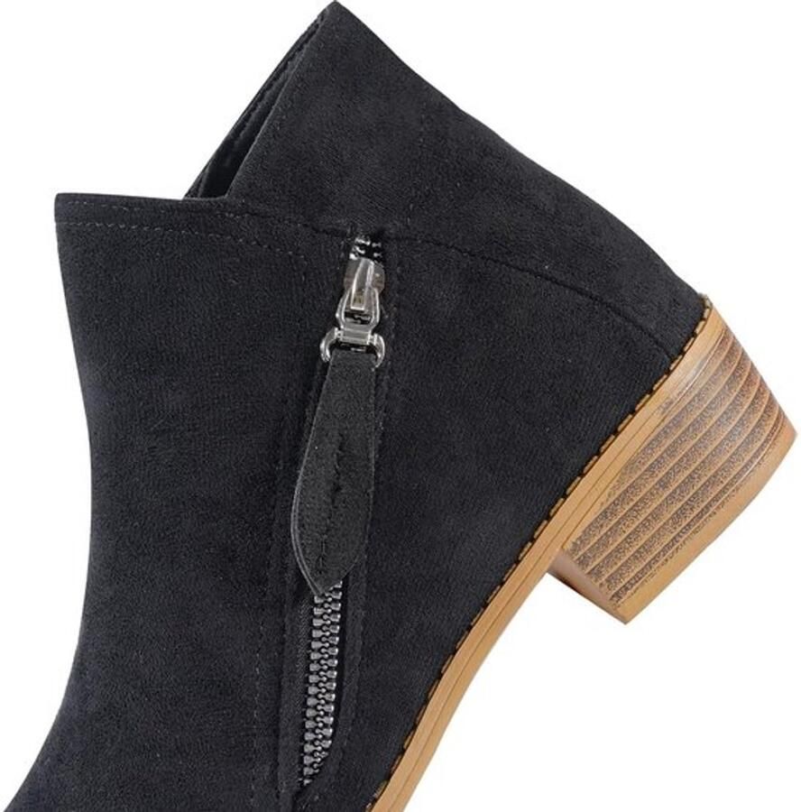 Dailygoody Dameslaarzen Modieus Klassiek comfort Zwart
