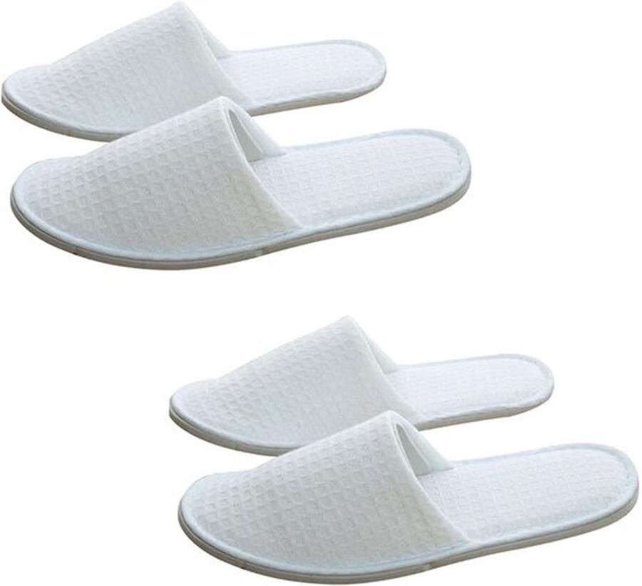 Dailygoody Gesloten Teen Slippers Comfortabel Wit
