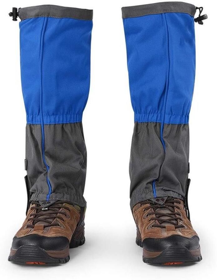 Dailygoody Sneeuwlegging Beenkappen Waterdichte Wandelschoenen Blauw Skiën