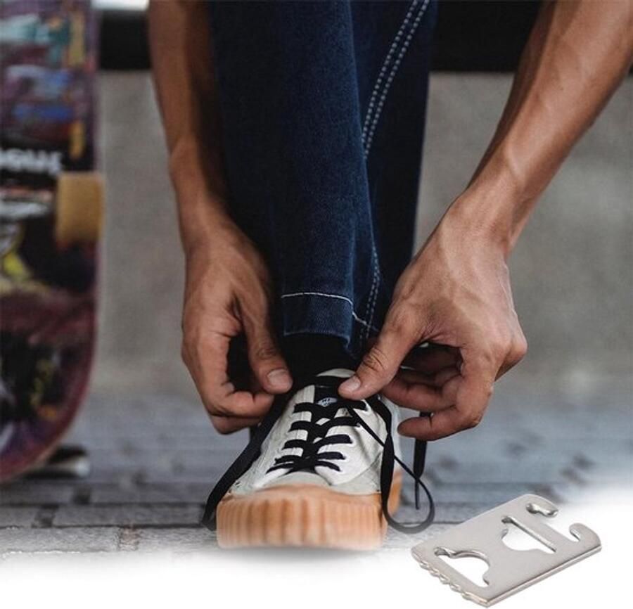 Dailygoody Vetersluiting zonder strik Transparant wit Stressvrije ervaring
