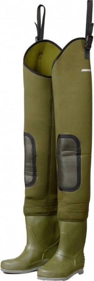 DAM Fighter Pro+ Neoprene Hip Waders Felt Sole #46 47 Lieslaarzen