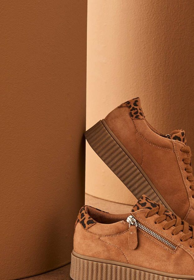 Damart Amortyl tennisschoenen met sleehakken Dames Bruin