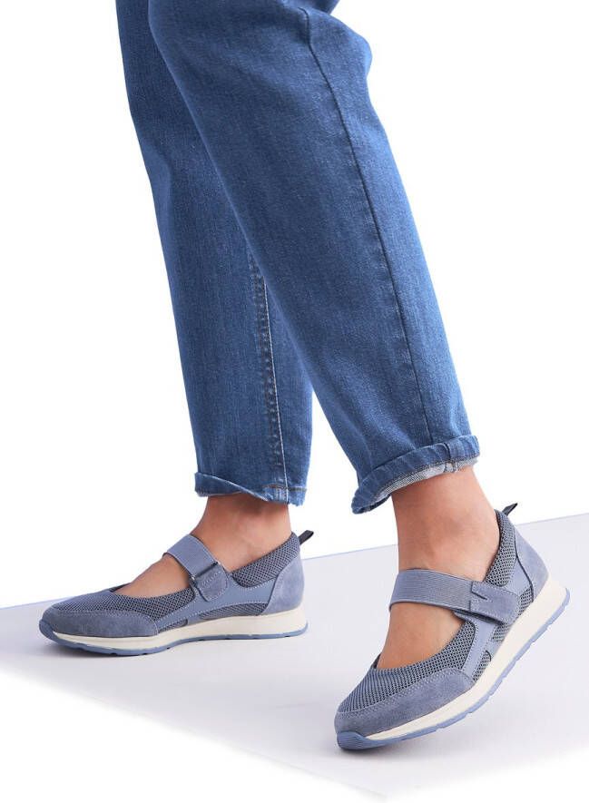 Damart Babies met structuur en bandje Climatyl Dames Blauw