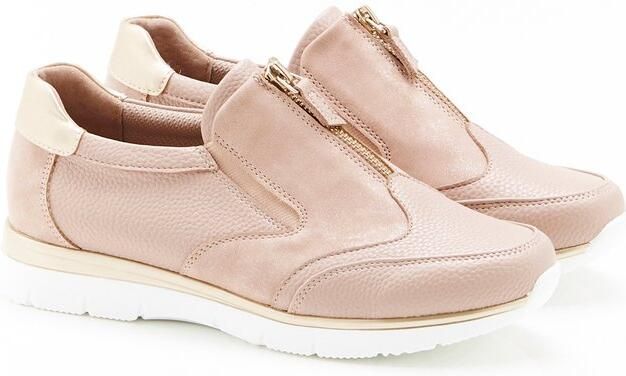 Damart Amortyl sneakers met iriserende details Dames Bruin