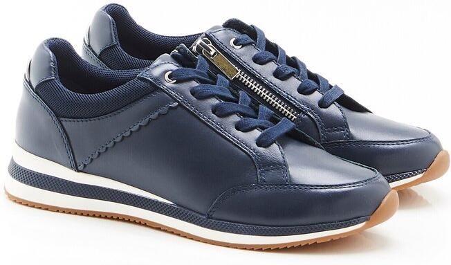 Damart Amortyl sneakers met zigzagmotief Dames Blauw - Foto 1